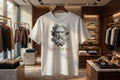 MENS "VISION" Founders n Builders White and Chrome T - Shirt..